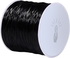 Black bracelet cord